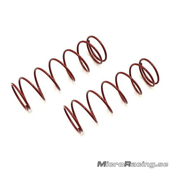 KYOSHO - Big Shock Springs Soft, 7.5x1.5mm, 70mm, Red, 2pcs