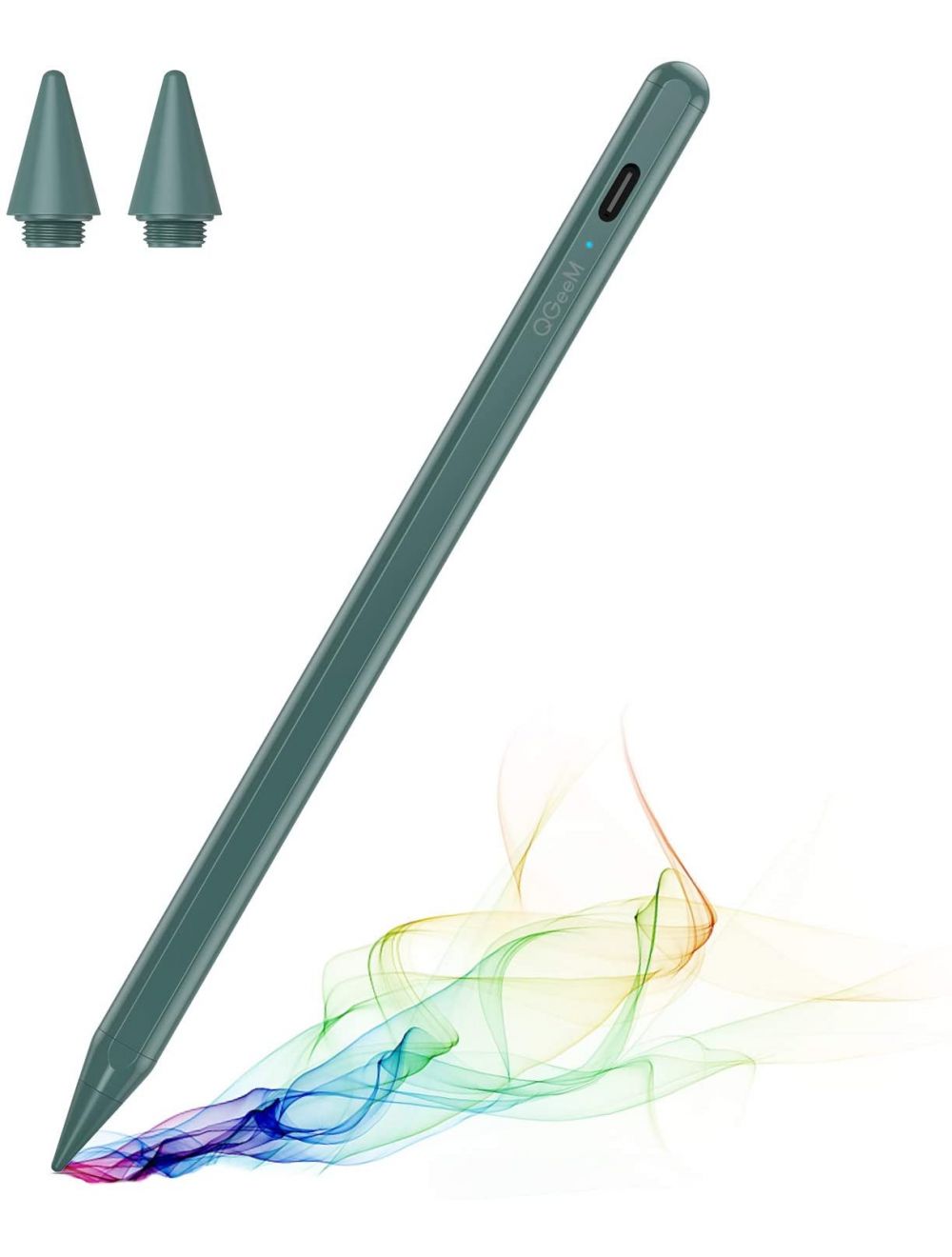 QGeeM Stylus Penna för iPad med handavvisningsteknik Grön