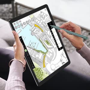 QGeeM Stylus Penna för iPad med handavvisningsteknik Grön - 14