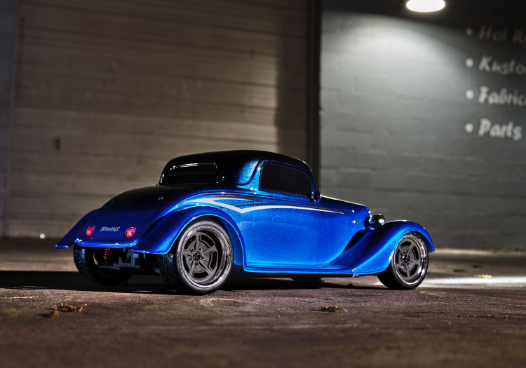 Factory Five '33 Hot Rod Coupe 1/10 AWD RTR Blue - 9