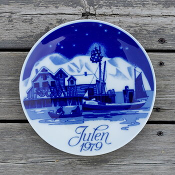 Jultallrik 1979 från Porsgrund