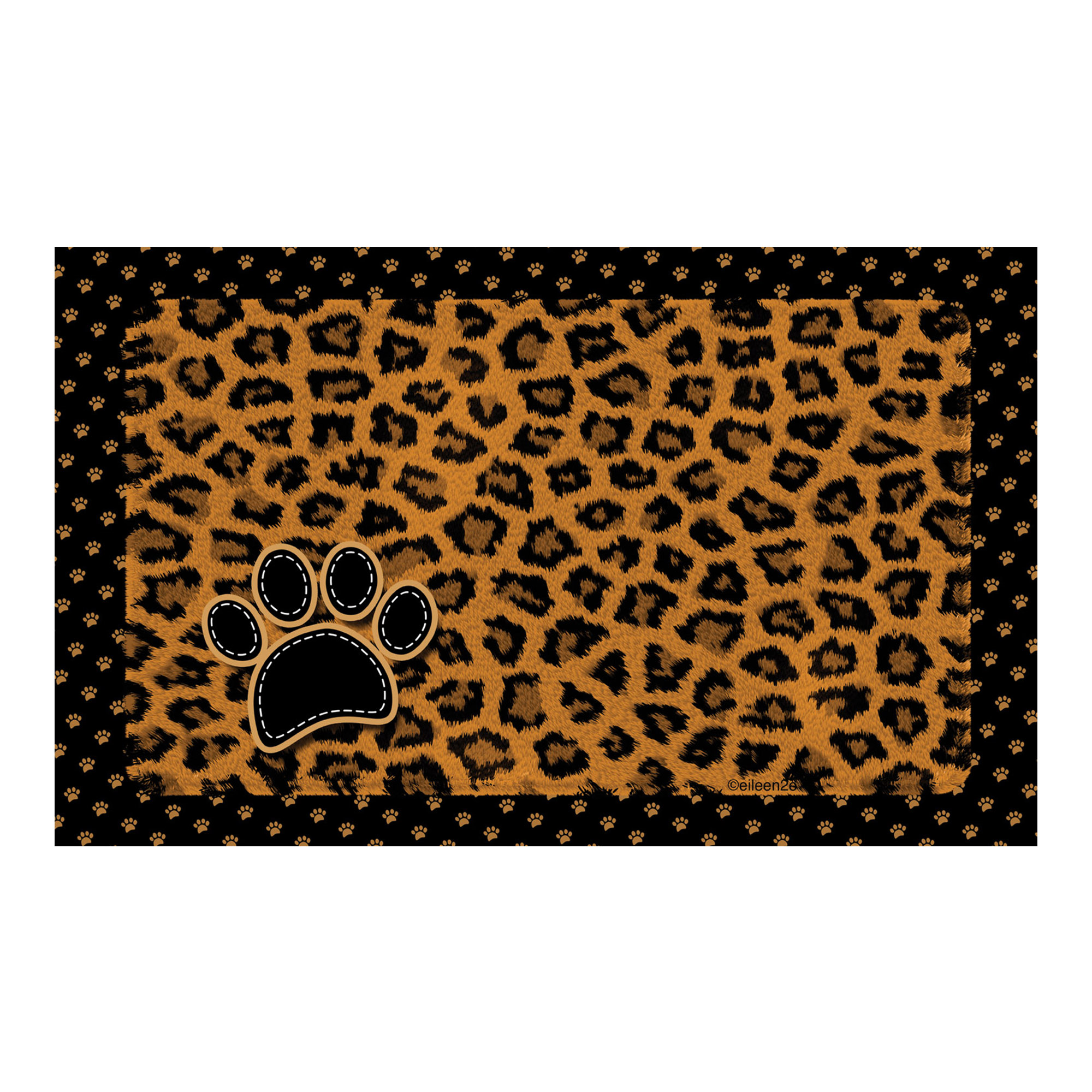 Drymate Underlägg Leopard Brun