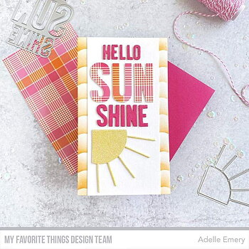 My Favorite Things -MSTN Perfect Plaid Paper Pad