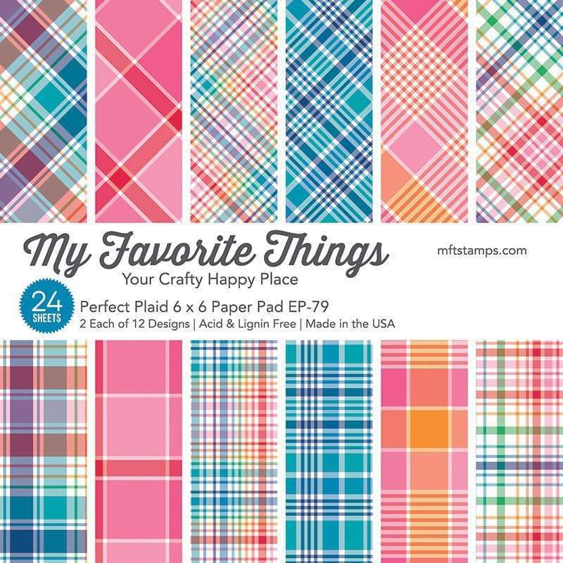 My Favorite Things -MSTN Perfect Plaid Paper Pad