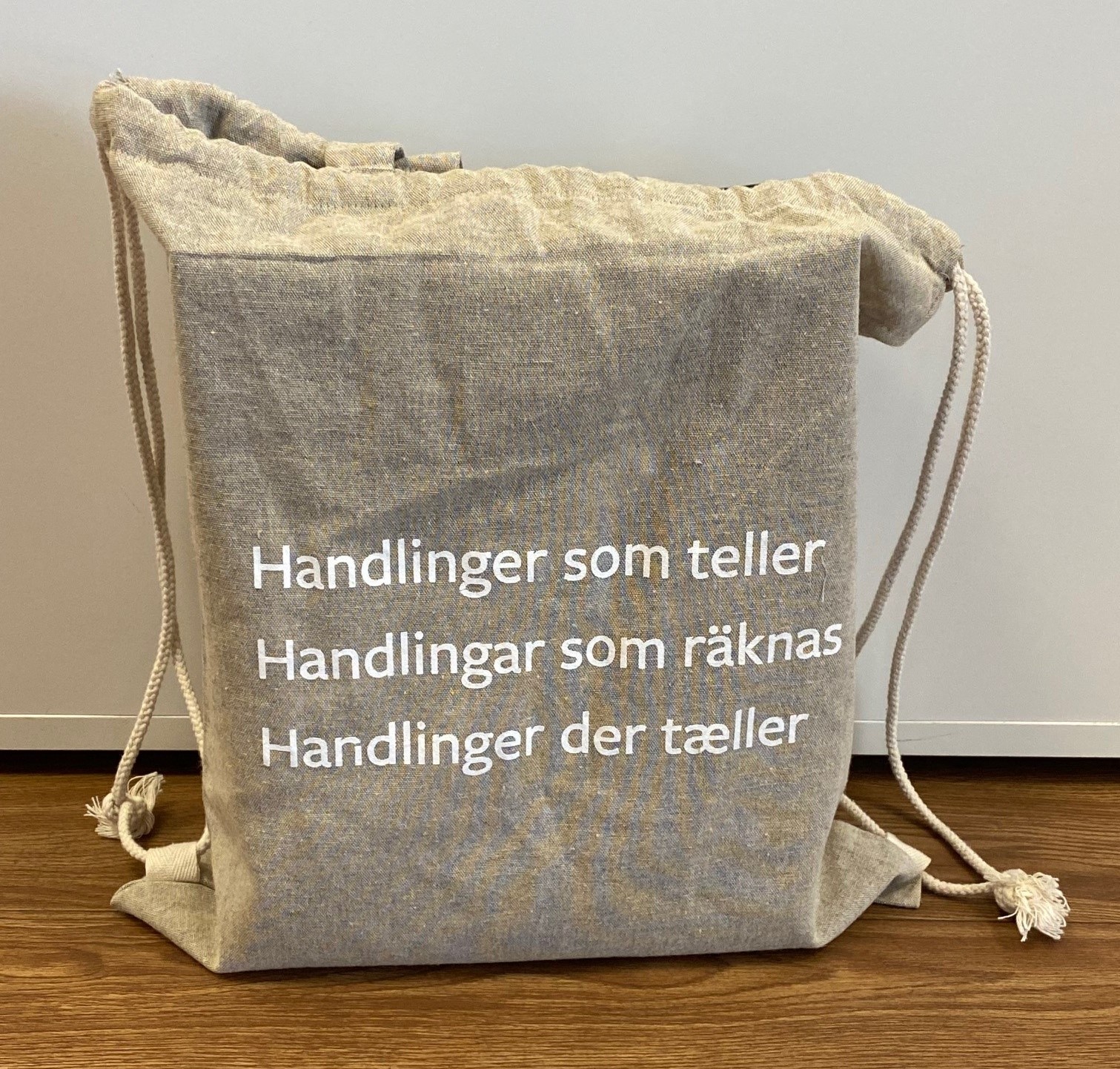 Ryggsäck / kasse med dragsko - 2