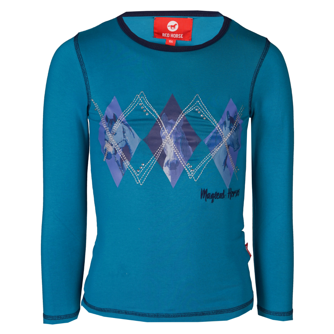Långärmad tröja Fame Turquoise