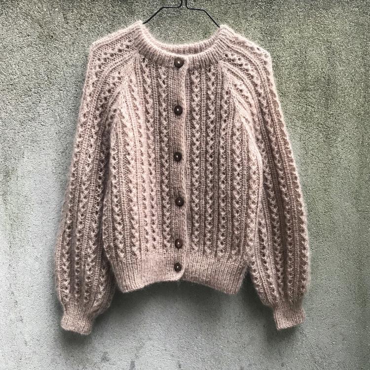 Stickmönster  Våffelcardigan Knitting for Olive