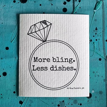 dishcloth BLING