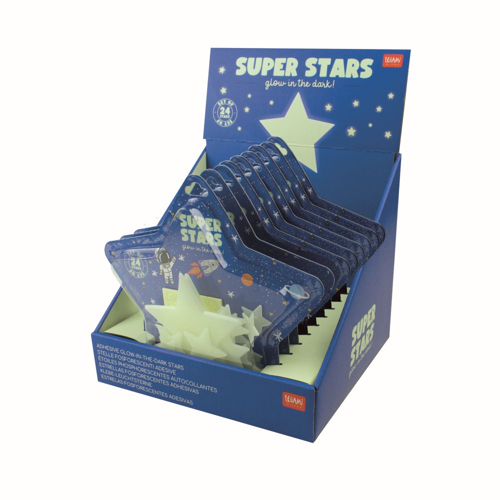 Etoiles phosphorescentes LEGAMI SUPER STARS
