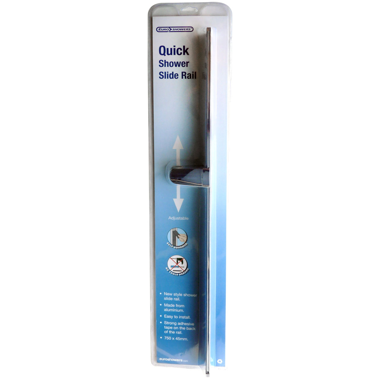 Quick Shower Slide Rail - 2