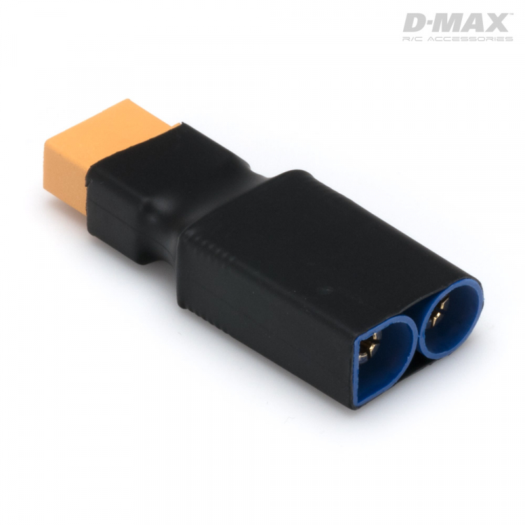 Dynomax B9870 D-Max B9870 Kontakt Adapter EC5 (hane) - XT60 (hona) - 2