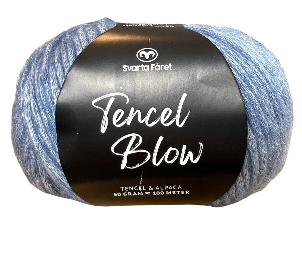 Tencel Blow Porslinsblå - 3