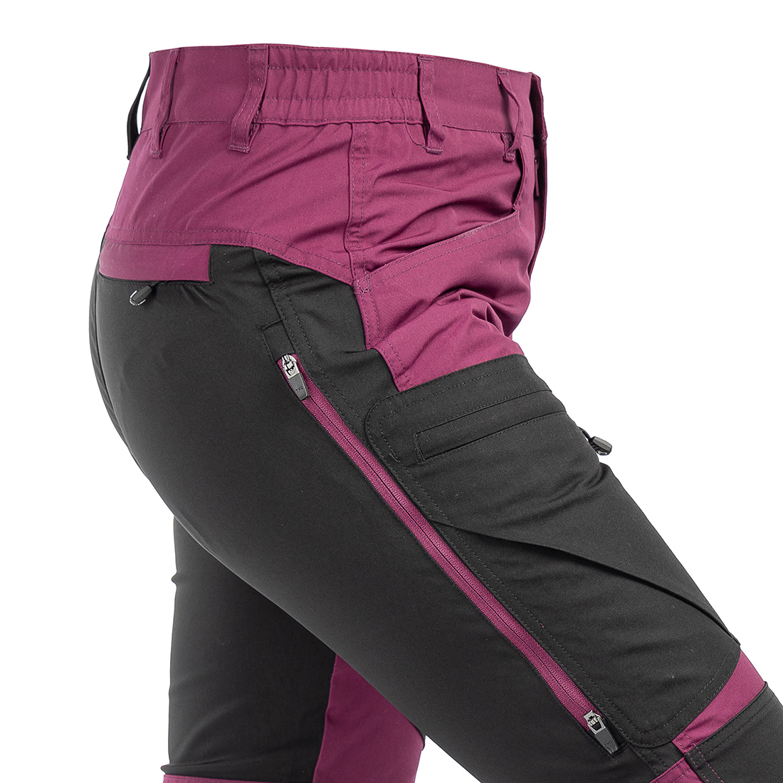 Arrak Outdoor NEW Active Stretch Byxor Dam - Fuchsia - 5