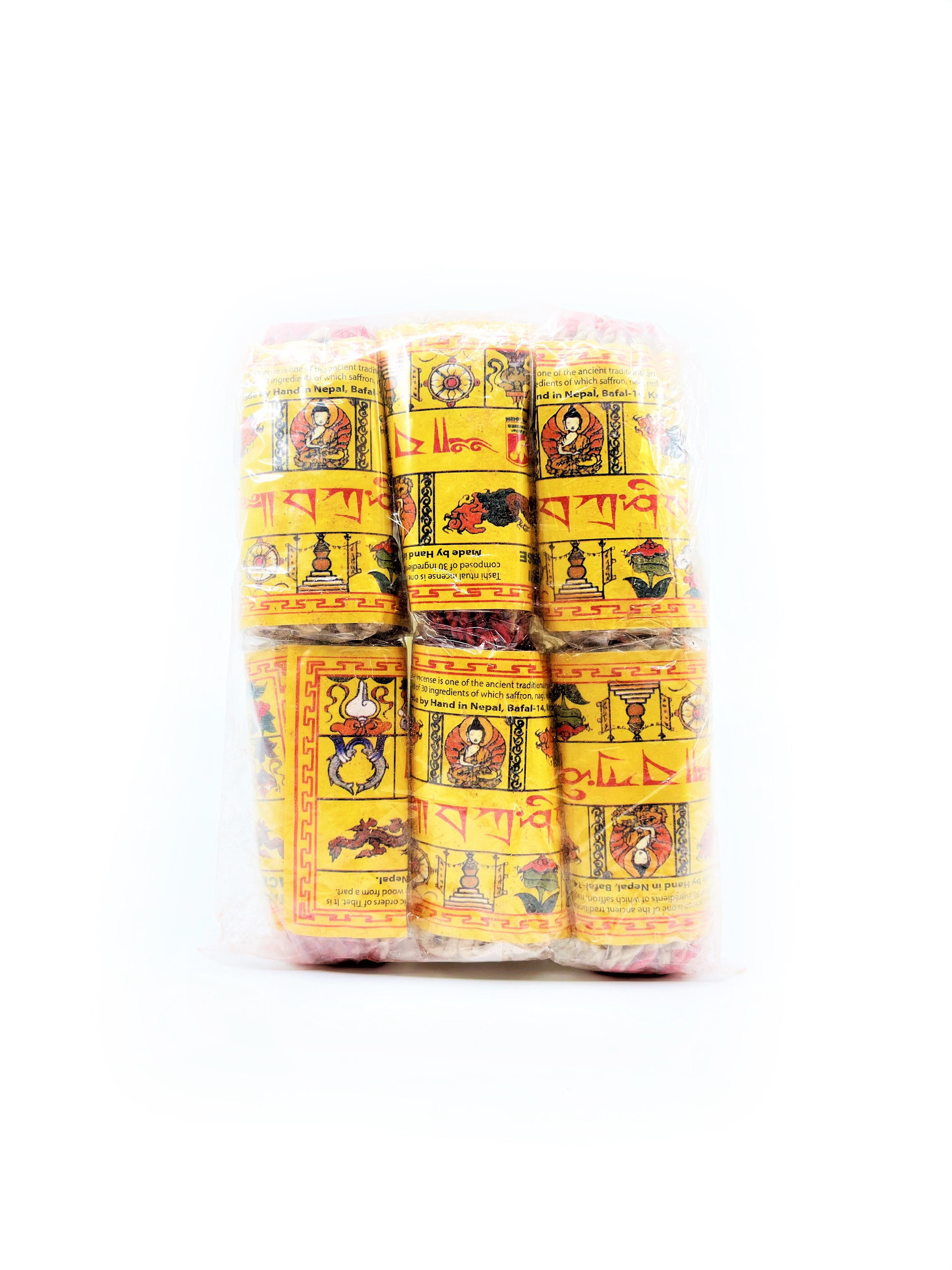 Tashi (Good Fortune) - Tibetan Rope Incense - 3