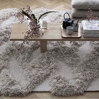 Herringbone Wild Rug by Kateha