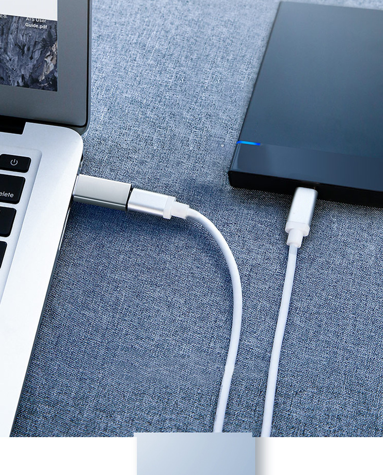  QGeeM USB C till USB A - 5