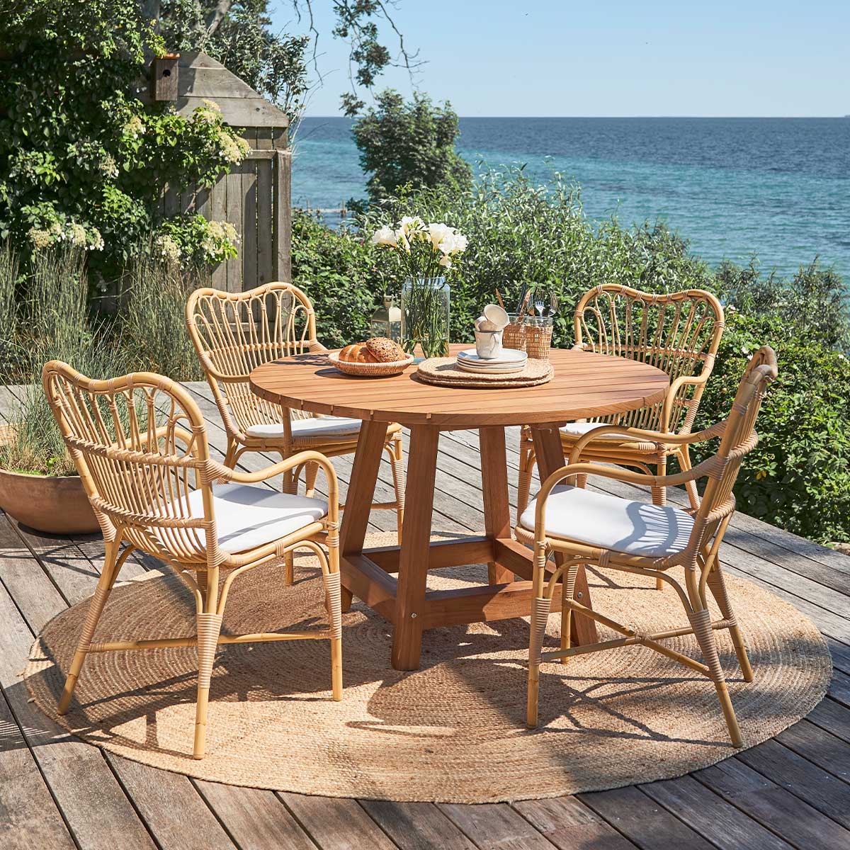 Margret chair ALU EXTERIOR Natural Sika Design - 3