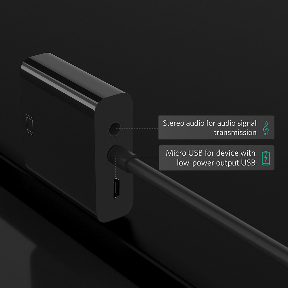  QGeeM HDMI till VGA +Audio - 7