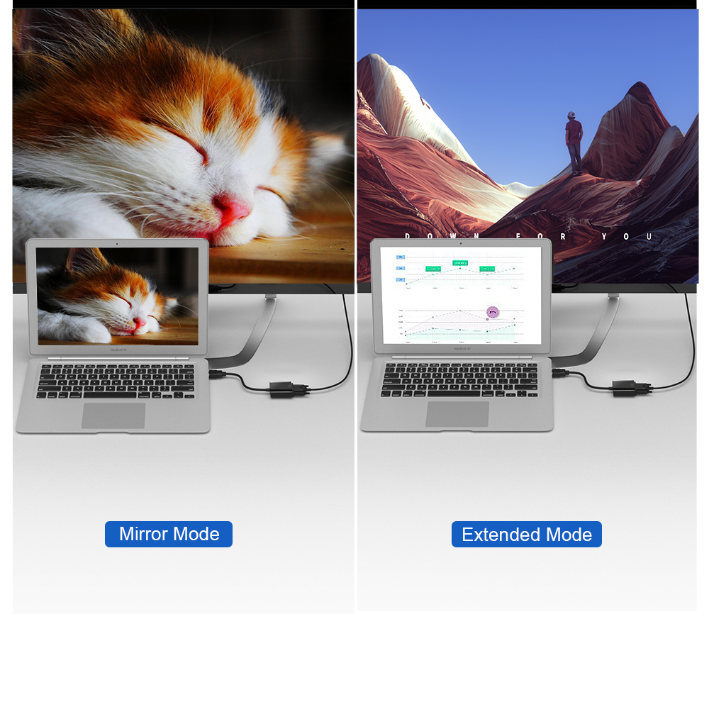  QGeeM HDMI till VGA +Audio - 4