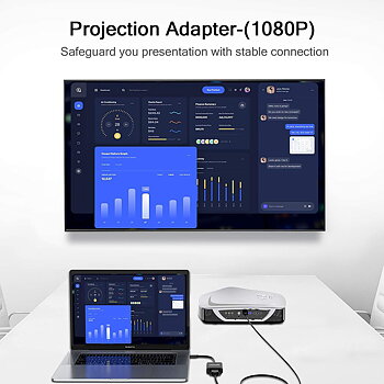  QGeeM Mini DP till VGA