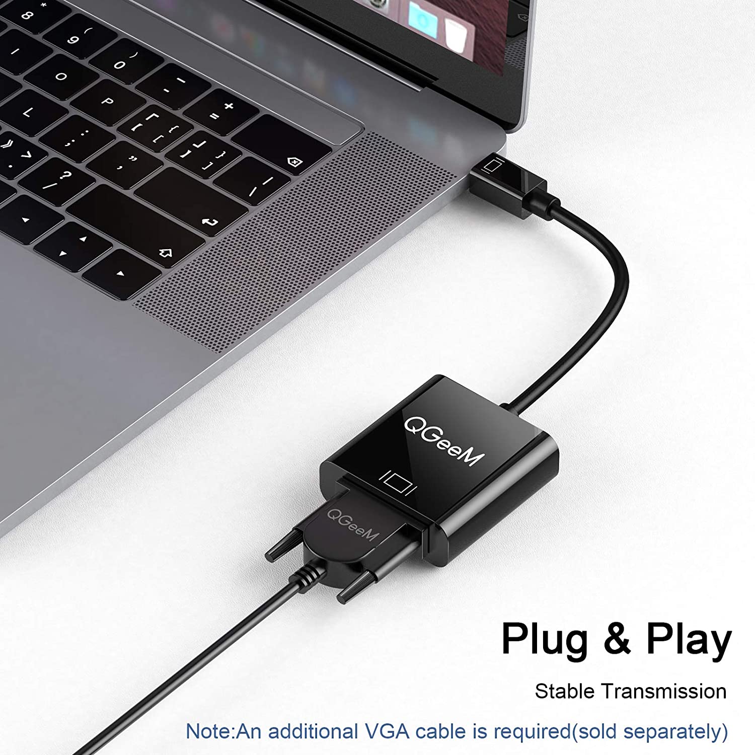  QGeeM Mini DP till VGA - 4