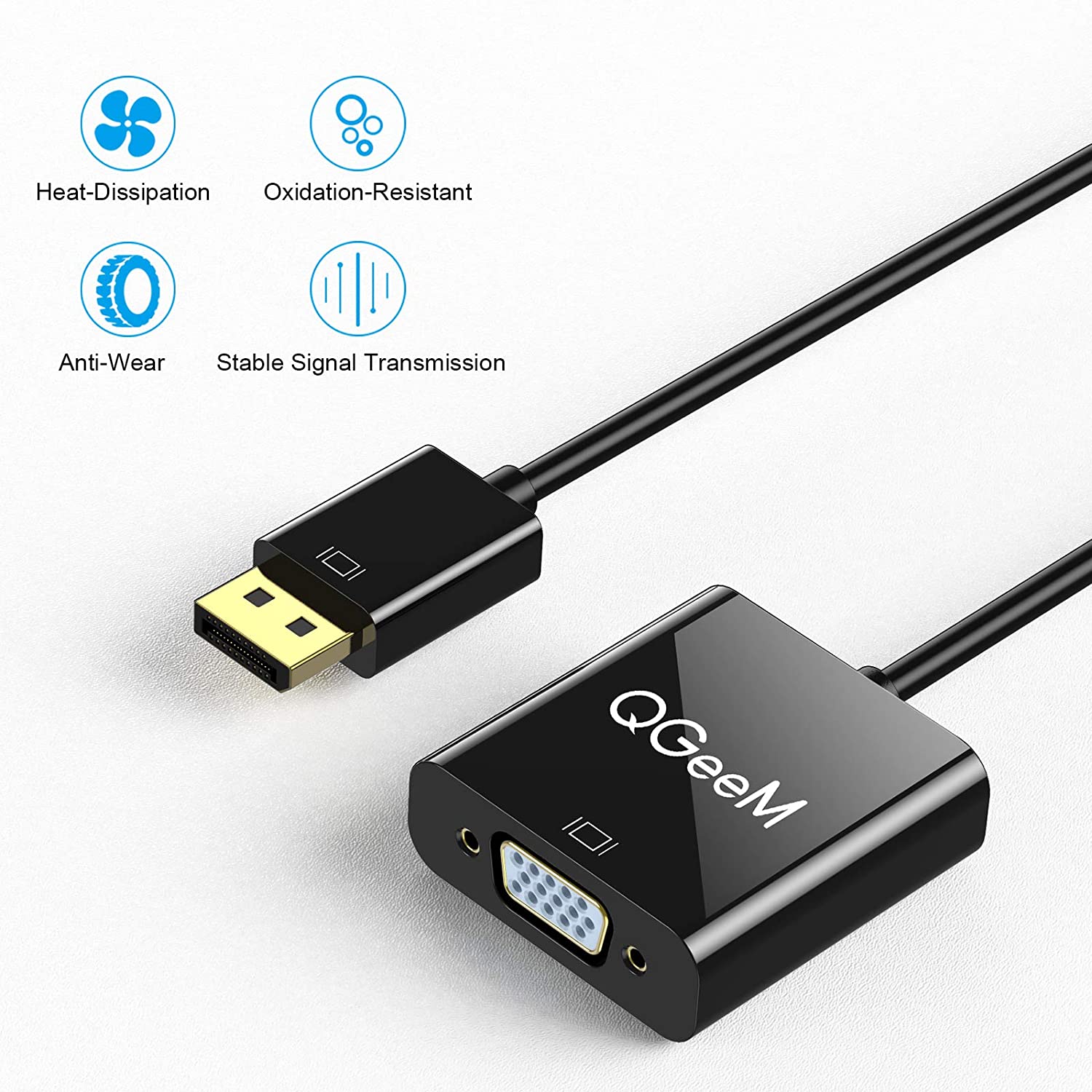  QGeeM DP till VGA - 5