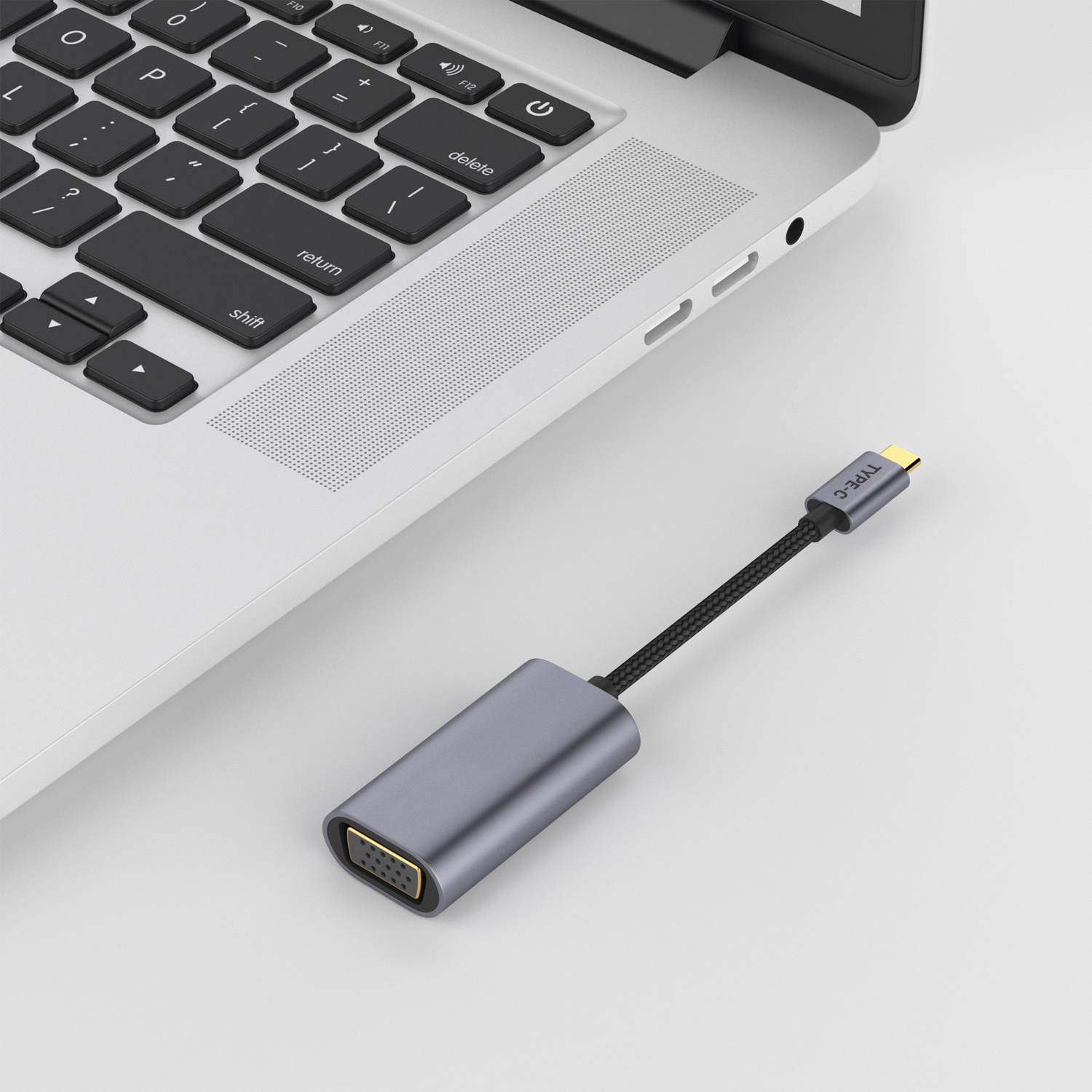  QGeeM USB-C till VGA