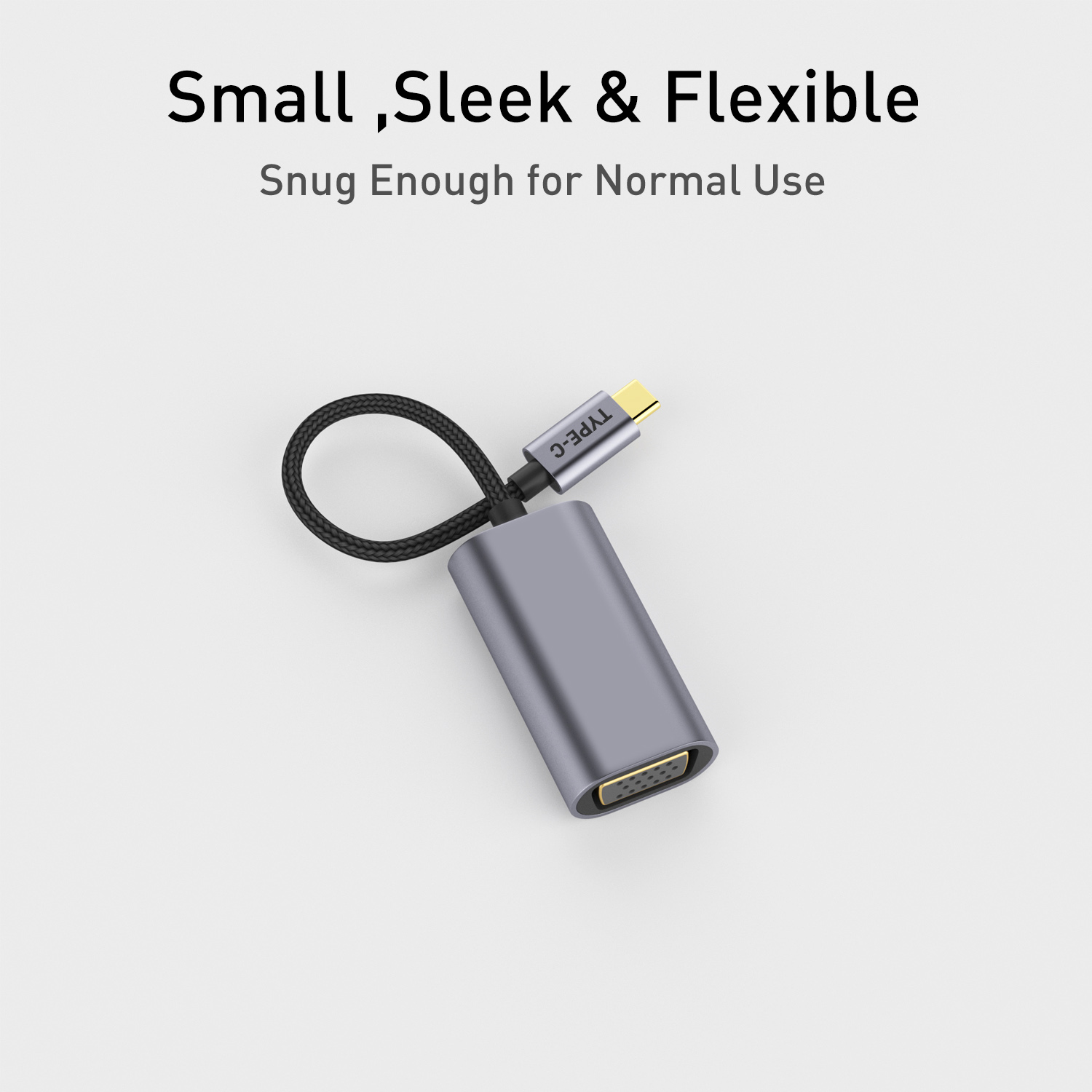 QGeeM USB-C till VGA - 5