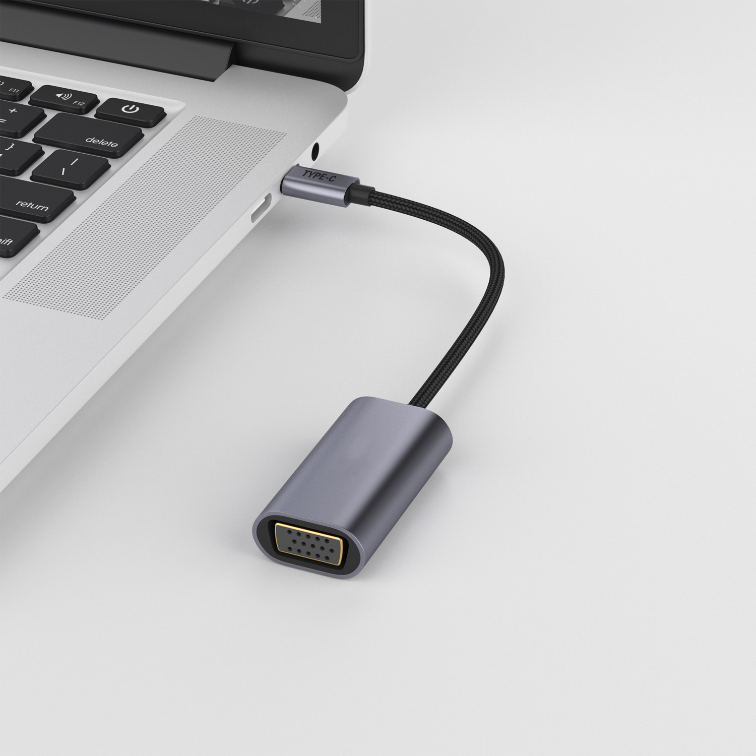  QGeeM USB-C till VGA - 2