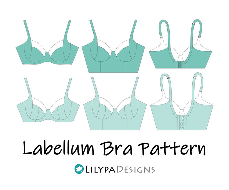 Labellum Brapattern by Lilypadesigns - B,Wear