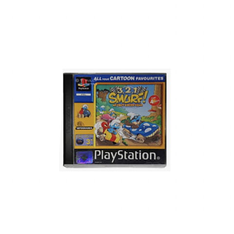 3, 2, 1, Smurf My First Racing Game - PS1