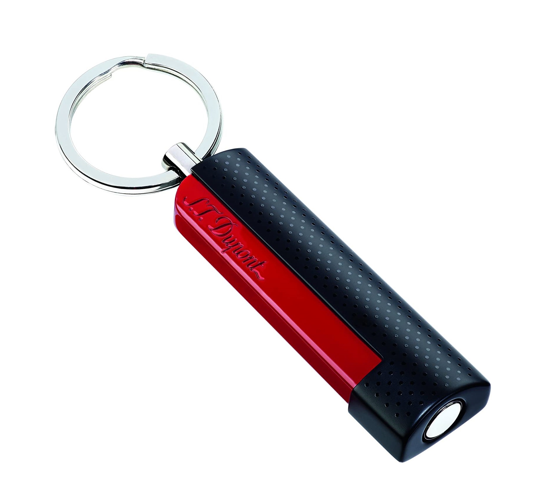 S.T Dupont Maxijet Punch Black Matt  -  Red