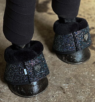 BOOTS HÄST GLITTER SVART 