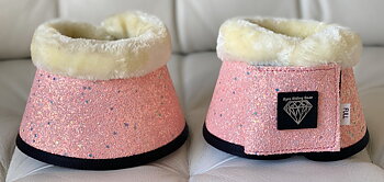 BOOTS HÄST GLITTER ROSA