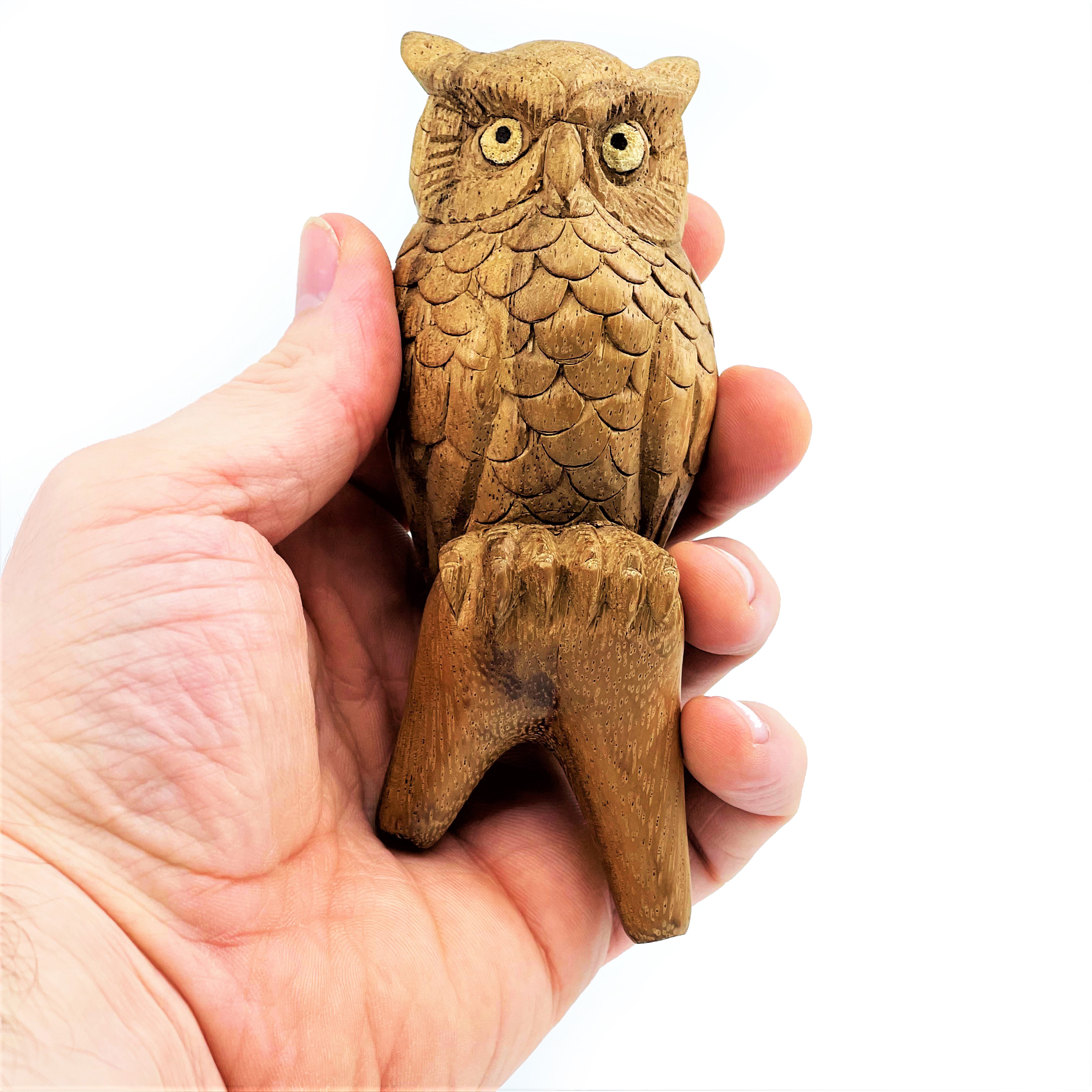 Owl Kuripe - Suar Wood - 5