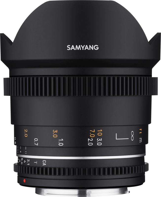 Samyang 14mm T3.1 VDSLR MK2  EF-Mount