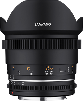 Samyang 14mm T3.1 VDSLR MK2  EF-Mount