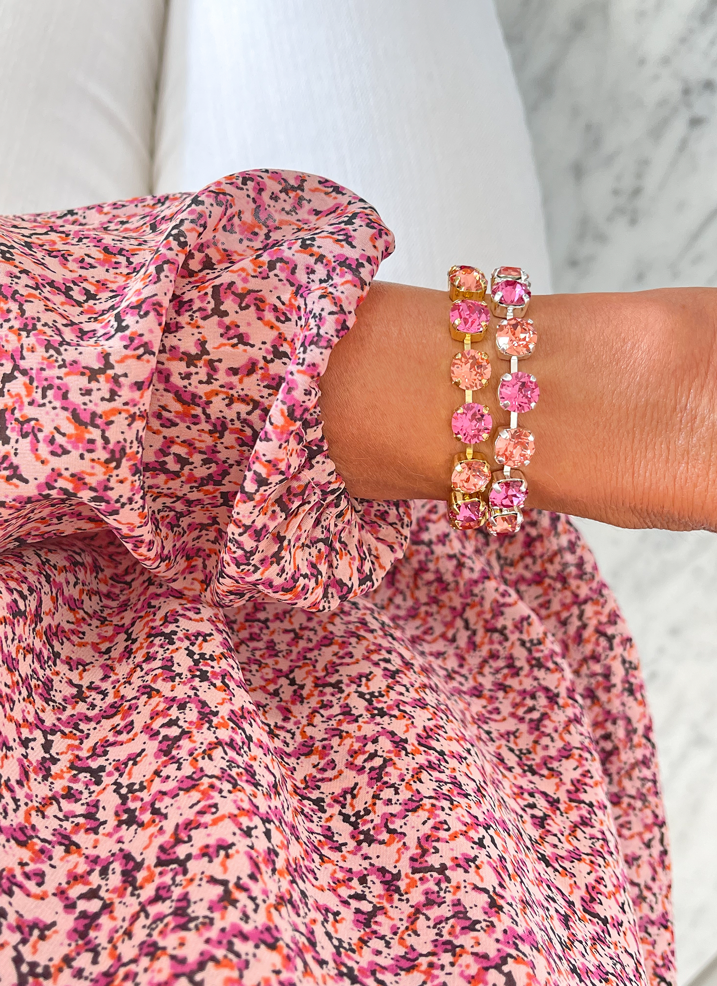 Armband Maya Rose/Rose Peach Silver - 3