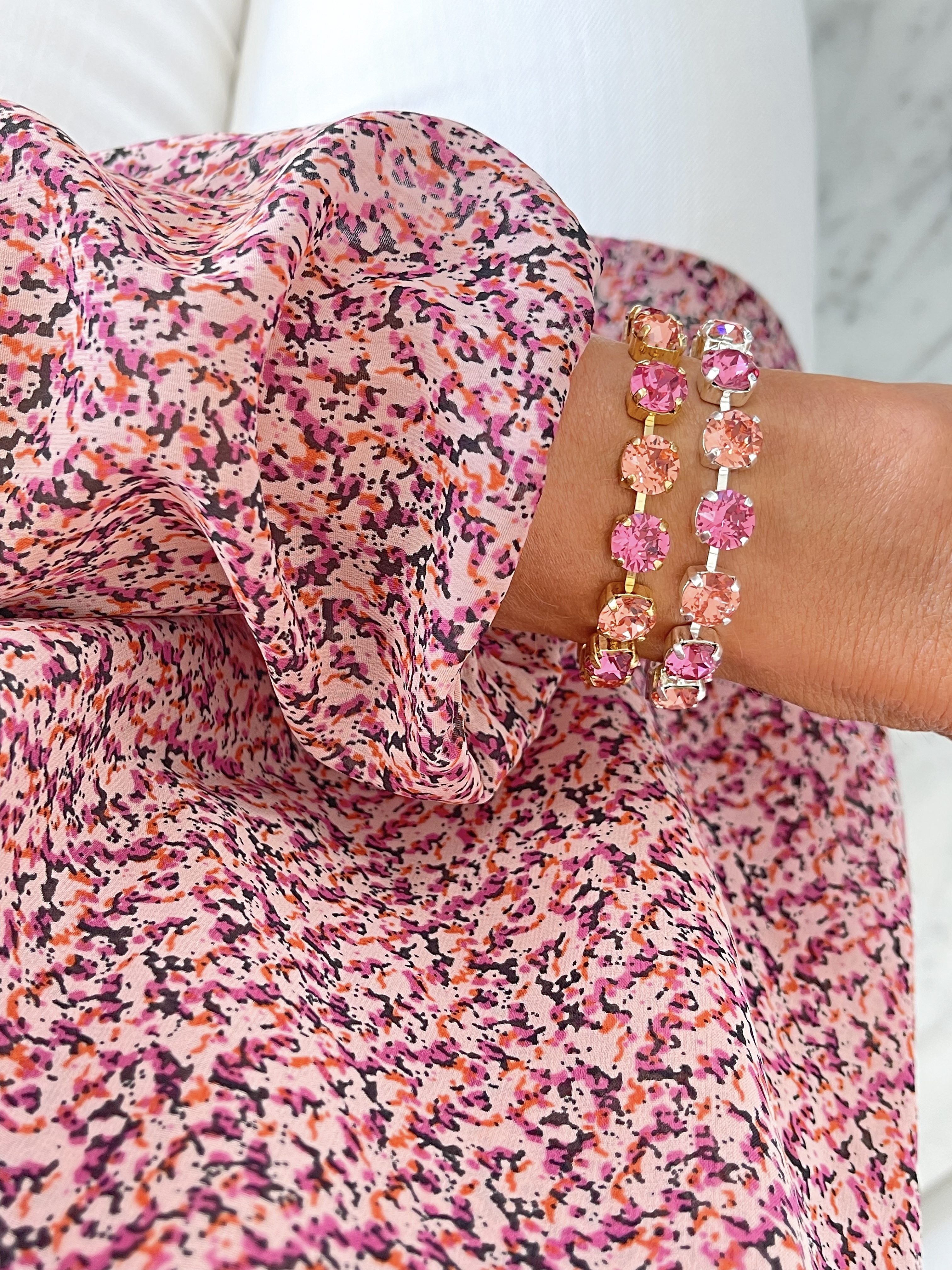 Armband Maya Rose/Rose Peach Silver - 2