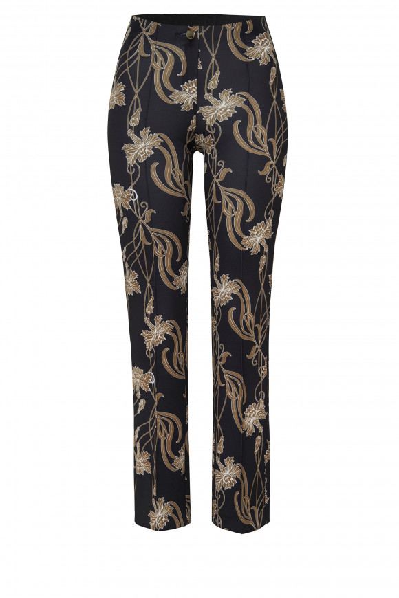Rosner  - Alisa 296 Business Trousers Forest Printed - 3