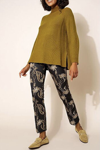 Rosner  - Alisa 296 Business Trousers Forest Printed
