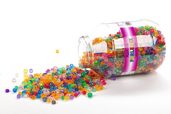 Pearl n' Fun Läpinäkyvä helmensekoitus 1000g - 3