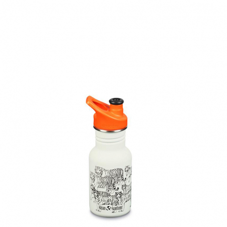 Vattenflaska 355ml Classic, Sportkork, Tigers -  Klean Kanteen