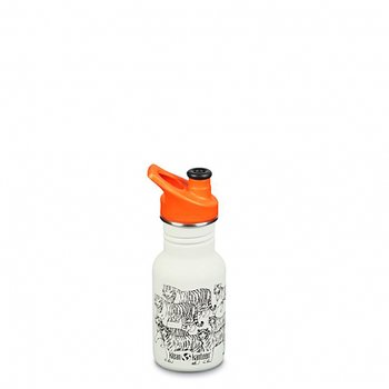 Vattenflaska 355ml Classic, Sportkork, Tigers -  Klean Kanteen