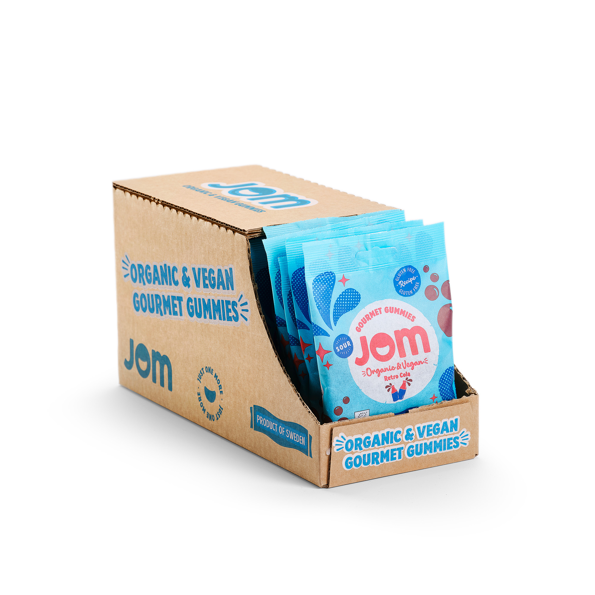Sour Retro Cola 70g x16, EKO - 4