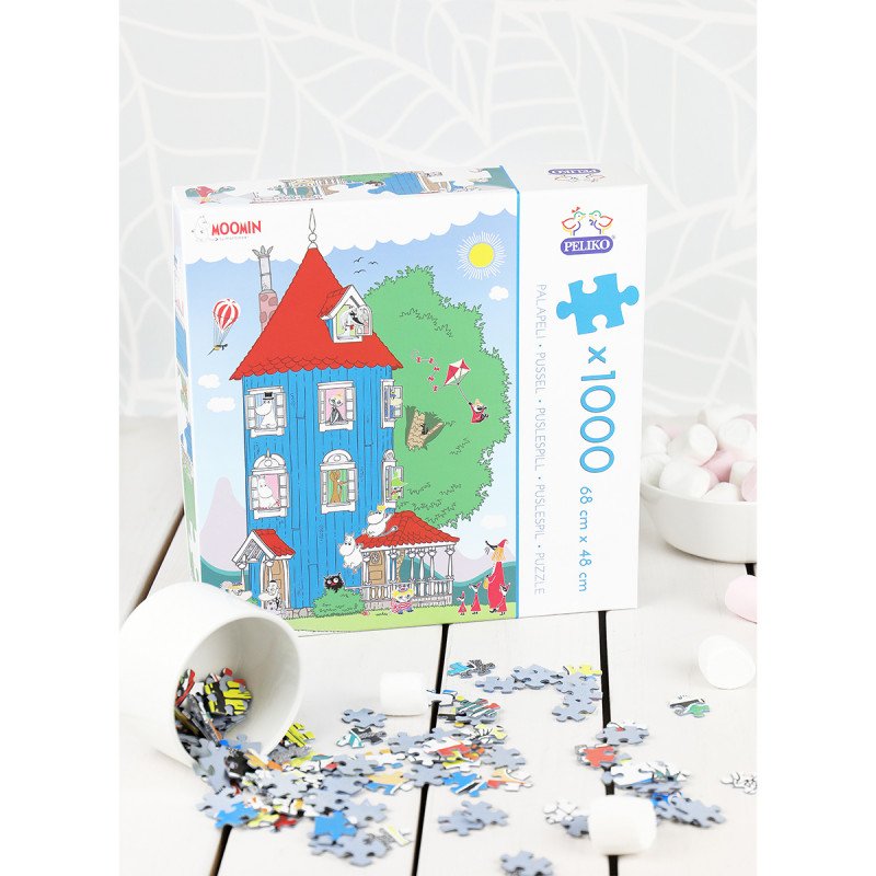 Mumin Pussel - Muminhuset - 1000 Bitar - 3
