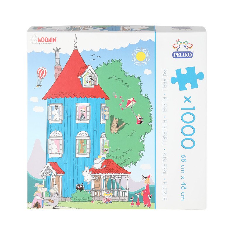 Mumin Pussel - Muminhuset - 1000 Bitar - 2