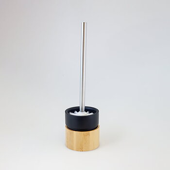 Toalettborste Wood svart