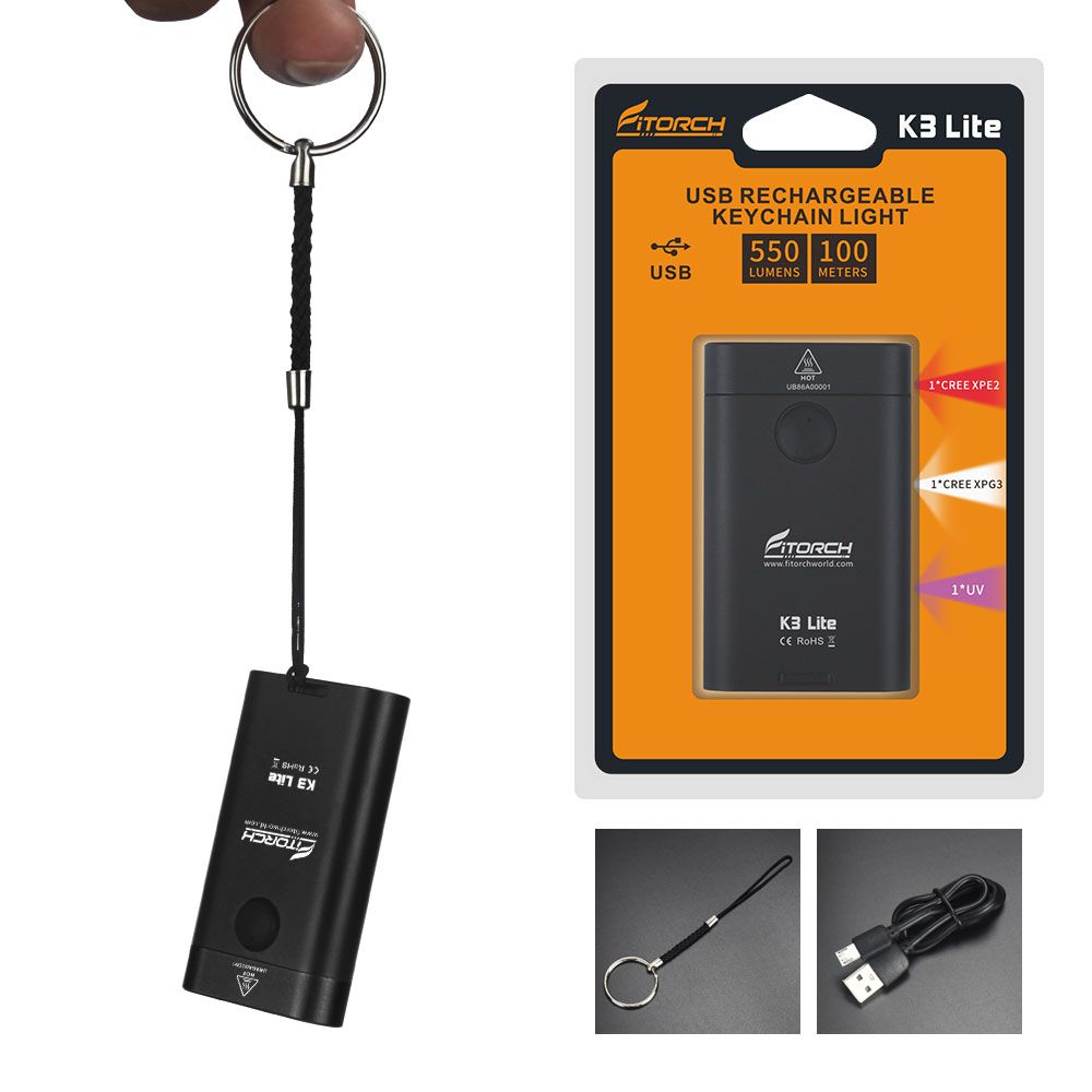 Lampa EDC K3 Lite, Fitorch - 4