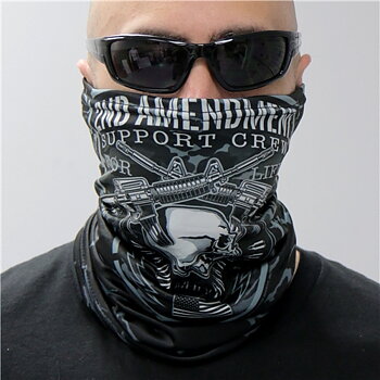 2nd Amendment Support Crew Gaiter Mask.